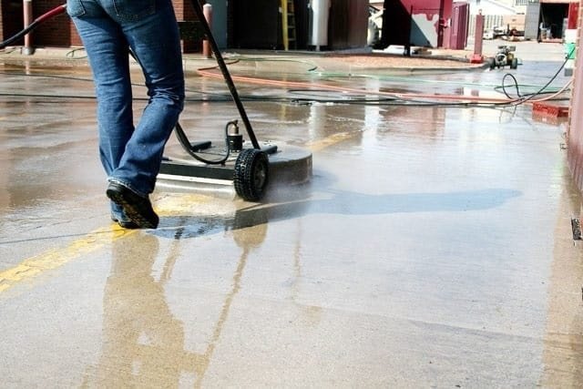 commercial pressure washing surface cleaner