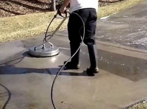 residential driveway surface cleaner